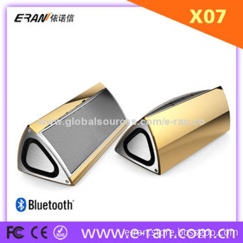 ER-X07 Stereo Bluetooth Speakers, Supports Line-in Audio Input